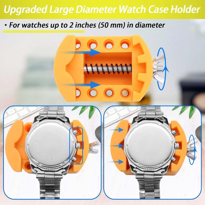 39 Pieces Of Watch Repair Kit Watch Battery Replacement Strap Replacement Tool Watch Repair Screwdriver For Watch Repair