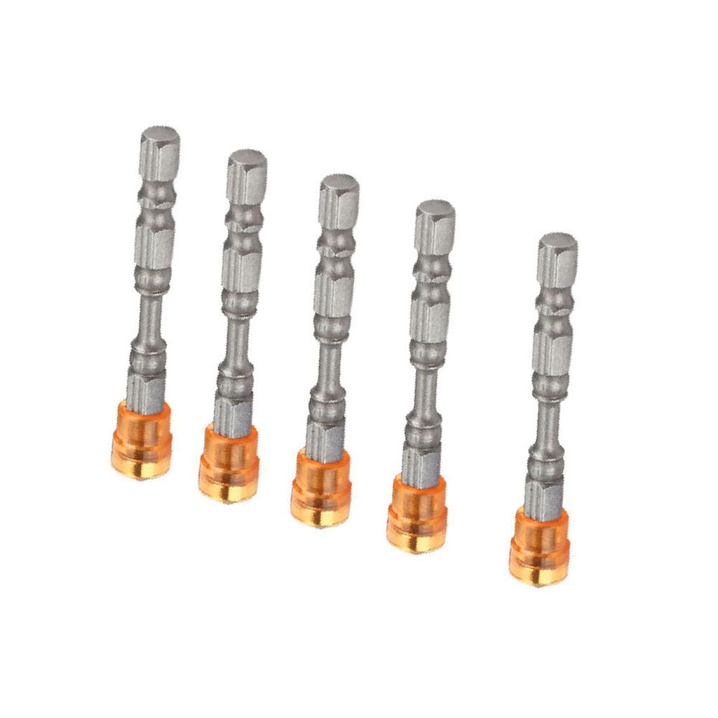 Magnetischer Kreuzschlitz PH2 Schraubendreher-Bitsatz für Trockenbauschrauben 1/4 Zoll Schaft (Gelb)