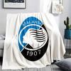 Coperta in Flanella Stampata Atalanta BC, morbido plaid per camera da letto e divano, lavabile, merchandising per tifosi di calcio, ottimo regalo.