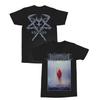 LORNA SHORE  American Deathcore Band Slam Deathcore Tshirt  Album Cover in Blue