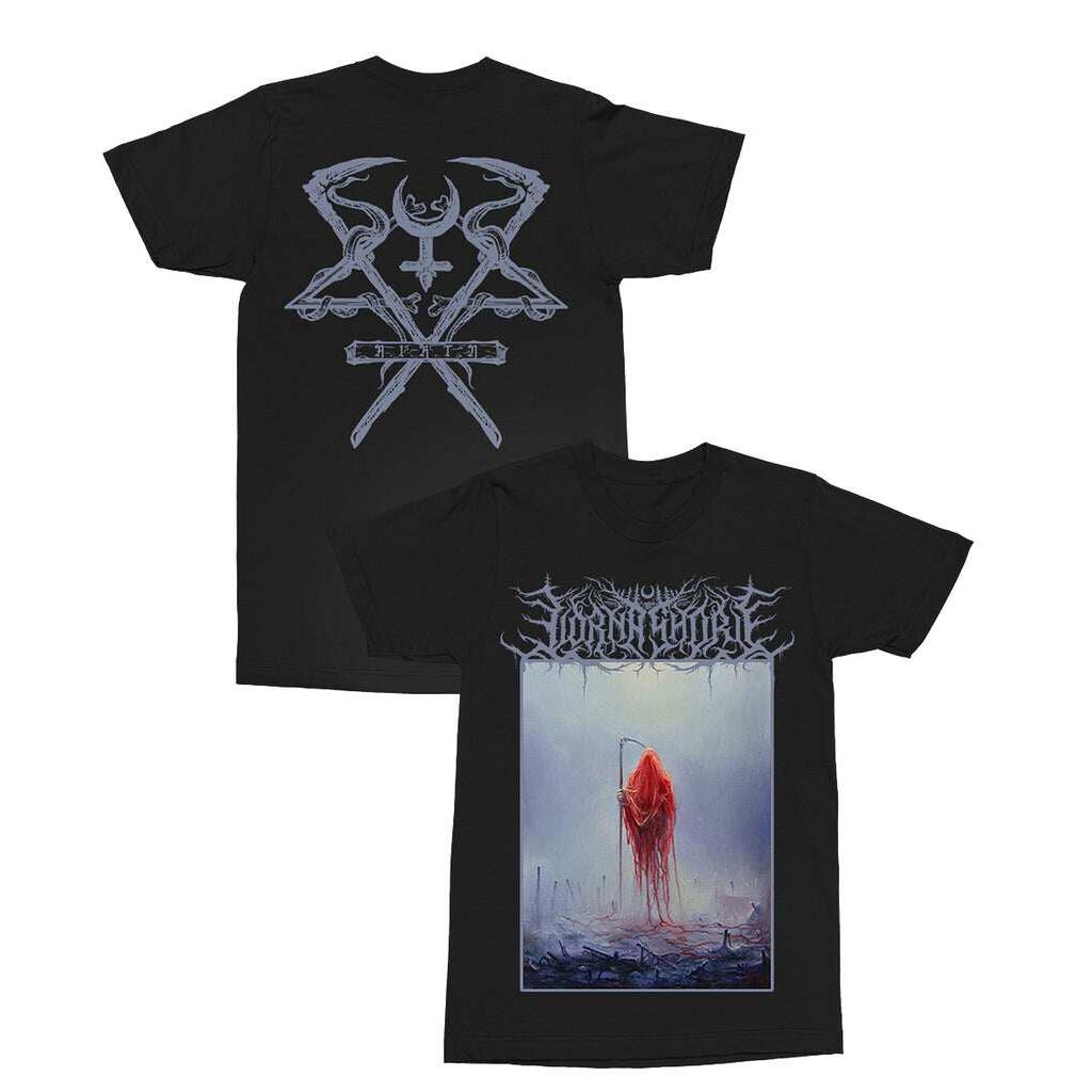 

LORNA SHORE American Deathcore Band Slam Deathcore Tshirt Album Cover in Blue M