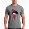 Valentina TShirt Summer Casual Cotton Tee Oversized Streetwear Tops Vintage Graphic Print Loose Fit Short Sleeve
