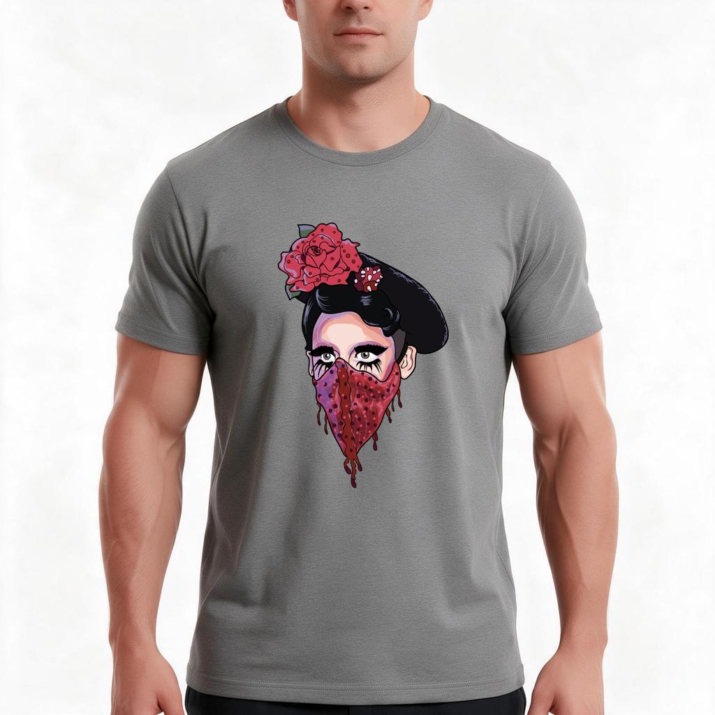 Valentina TShirt Summer Casual Cotton Tee Oversized Streetwear Tops Vintage Graphic Print Loose Fit Short Sleeve