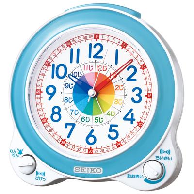 Alarm Clock Educational Analog Blue KR887L SEIKO