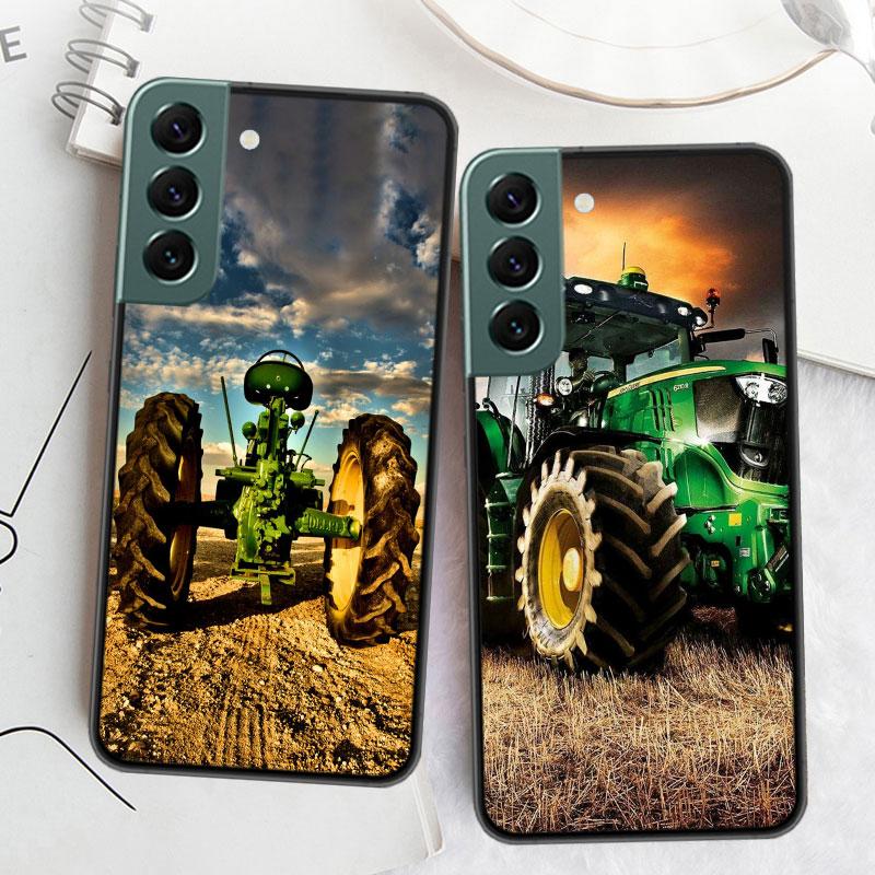 Farm Vehicle Tractor Phone Case For Samsung A16 A26 A36 A56 Galaxy A02S A12 A52S A13 A23 A33 A53 A54 A34 A24 A14 A22 A32 A42 A72