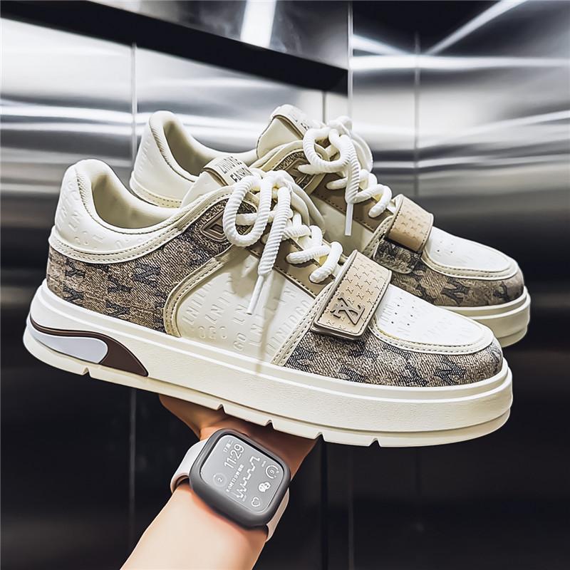 

Мужская мода, повседневная низкая обувь для скейтбординга, удобные кроссовки для мальчиков, студенты, трендовая мягкая подошва, классическая дышащая нескользящая спортивная обувь 39 хаки