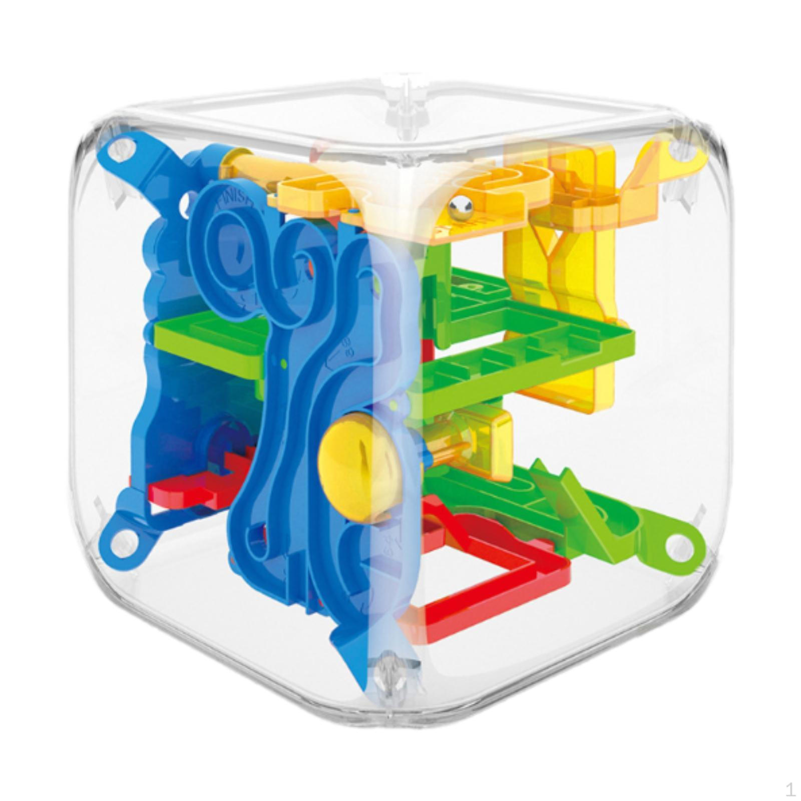 Children Maze Cube Puzzle Toy 3D Ball Holiday Present Mini Brain Teaser Puzzles