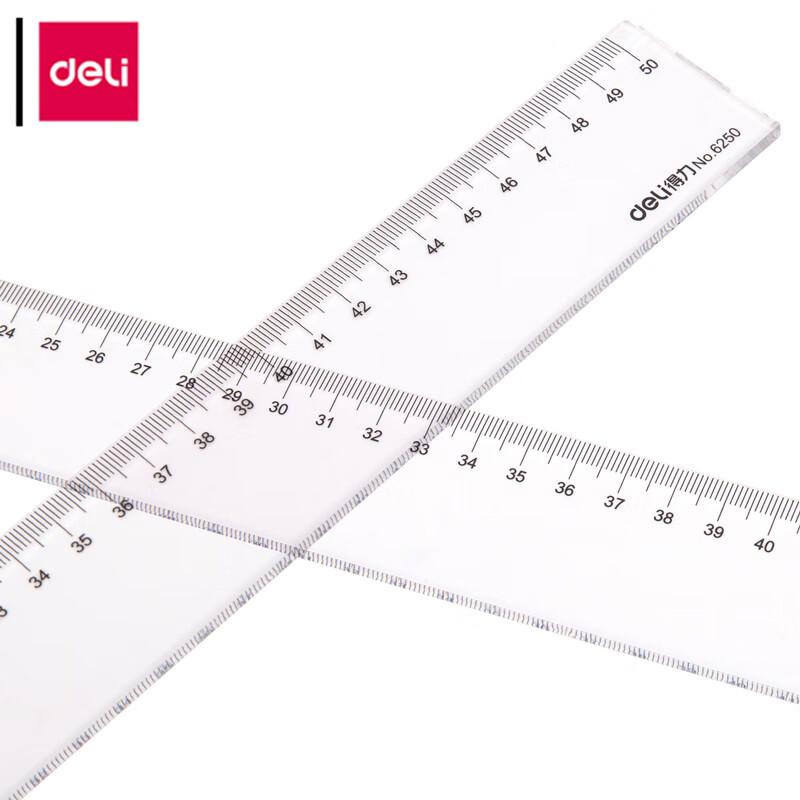 Deli Plastic Ruler