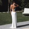 Gilet court pour femme à col bénitier sans manches ajusté sexy couleur unie bouton devant débardeur