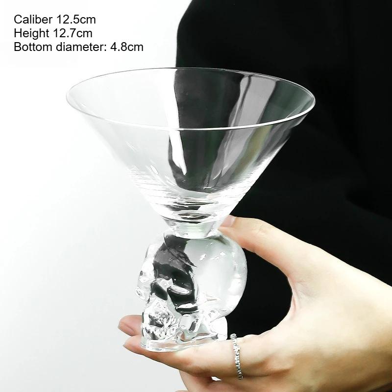 

Skeleton Personality Cup Juice Cocktail Cup Coffee Cup Cold Drink Soda Bubble Cup Halloween Glass Decoration Party Gift 1PCS