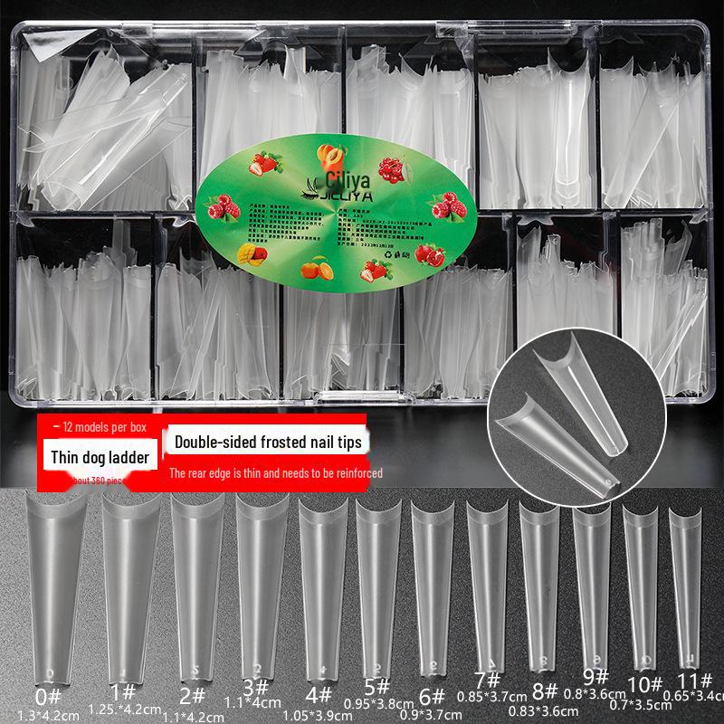 Ultra-Thin Handmade Long Ladder Nail Art Patch