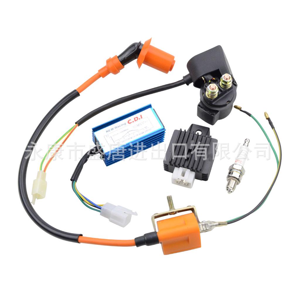 110cc Dirt Bike/ATV Zündspule & Spannungsregler Kit