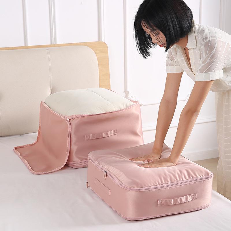 Silk & Down Quilt Compression Storage Bag Organizer