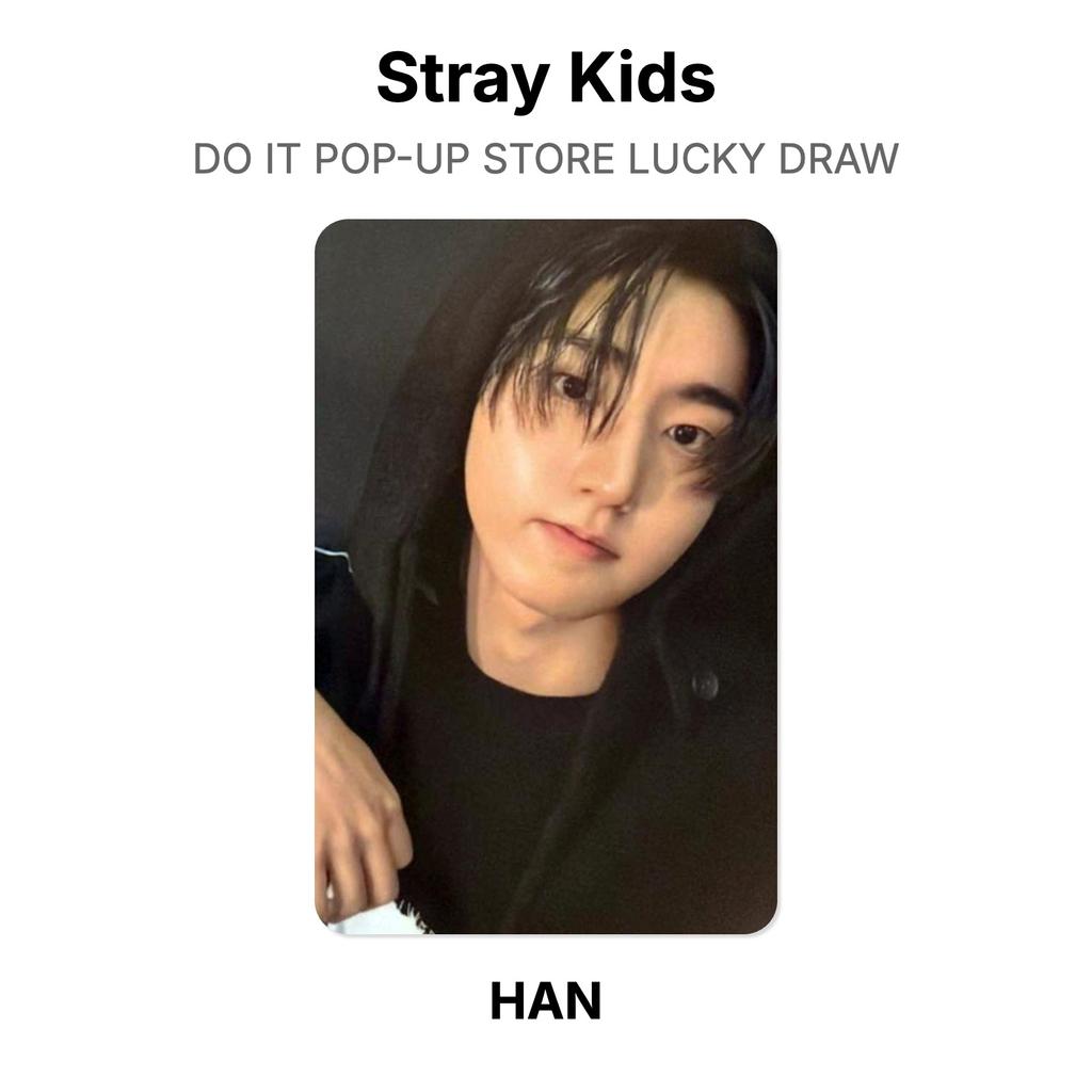 Stray Kids DO IT POP-UP STORE LUCKY DRAW Official Photocard