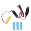 New 1.5V To 6V Universal AA/AAA Dummy Battery Adapter Detachable USB/Type C Battery Eliminator Cable With On/Off Switch Reusable