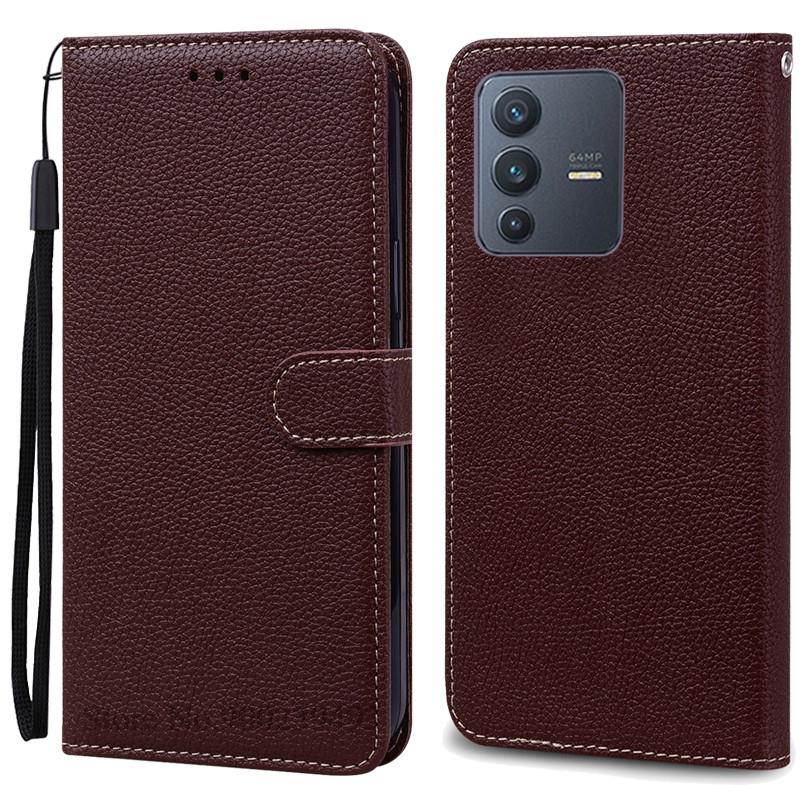 For Vivo V23 Case Vivo V23 5G Wallet Leather Flip Case For Vivo V2130 Cover Phone Case For Vivo V23 V 23 2130 Bumper Coque Funda