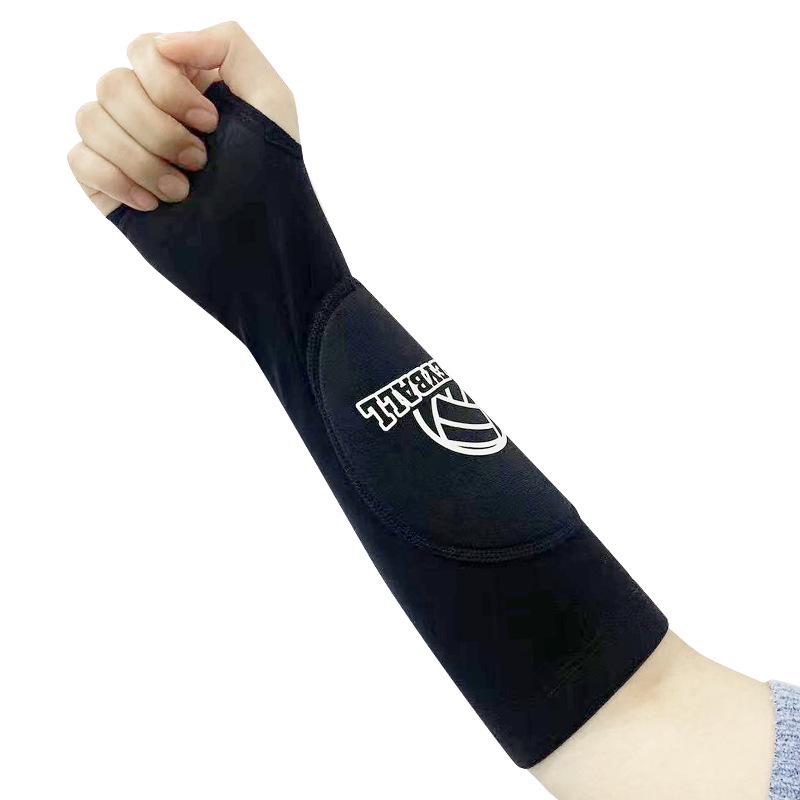 

Breathable Volleyball & Tennis Arm Sleeves: Youth/Adult Elbow Pads with Anti-Collision Wrist Support L
