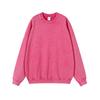Herbst und Winter Herrenpullover American Retro Old Washed Einfarbig Rundhalspullover Große Größe Lockerer Pullover