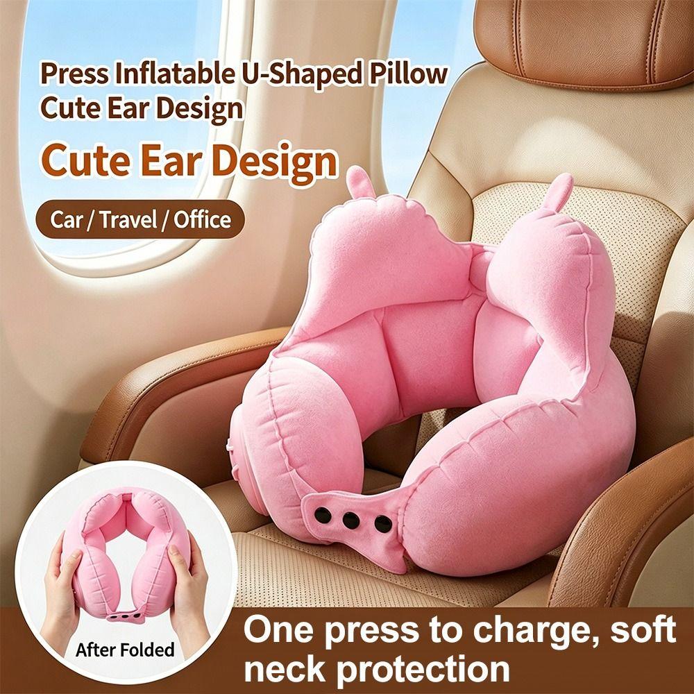 Foldable Travel Pillow Ergonomic U Shaped Pillow NEW Airplane Neck Pillow for Long Flight