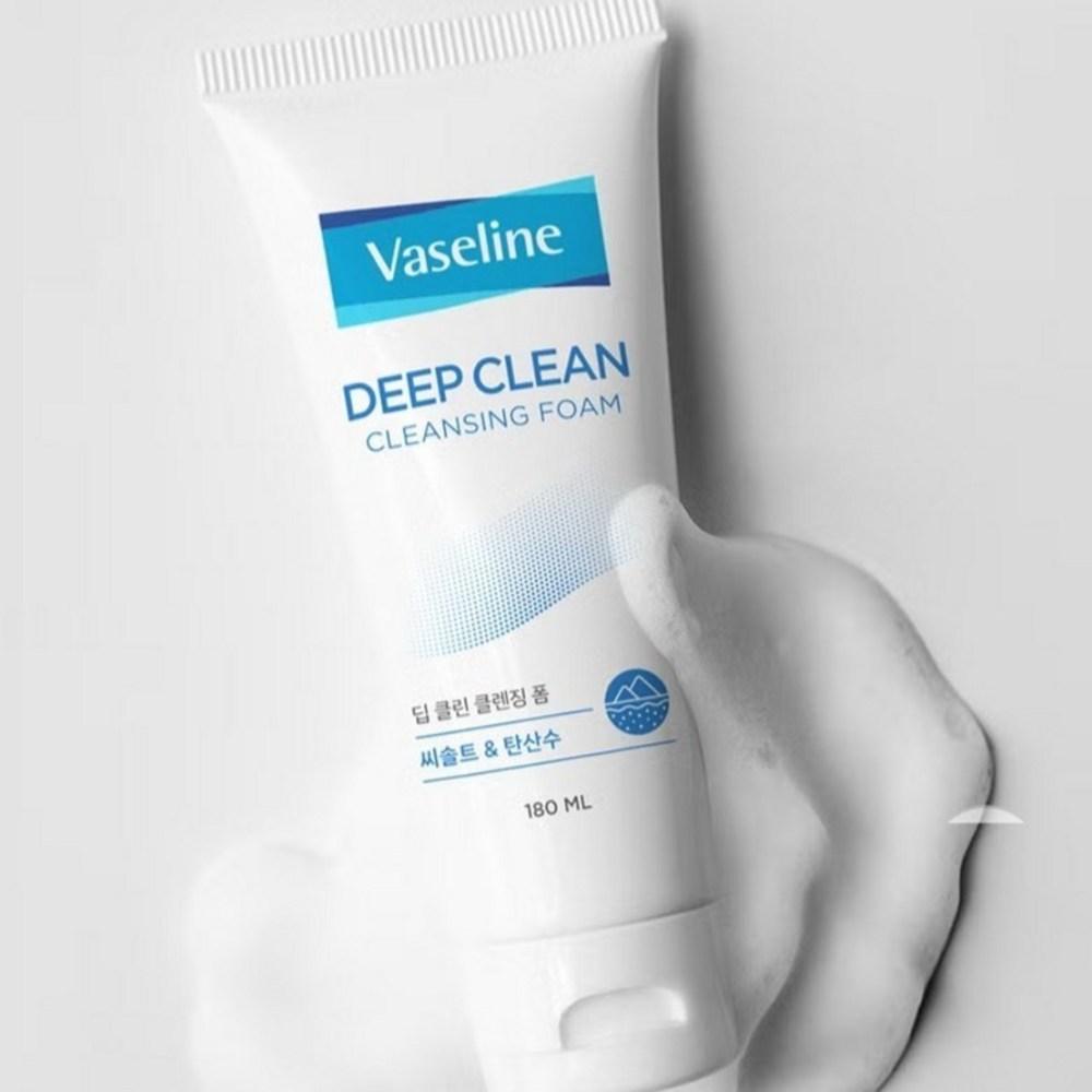 Vaseline Deep Clean Cleansing Foam 3 Pcs 180ml