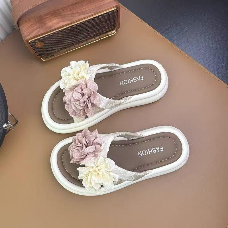 Platform Sandals Summer New Temperament Fashion One Pedal Cool Comfortable Skirt Slippers Light