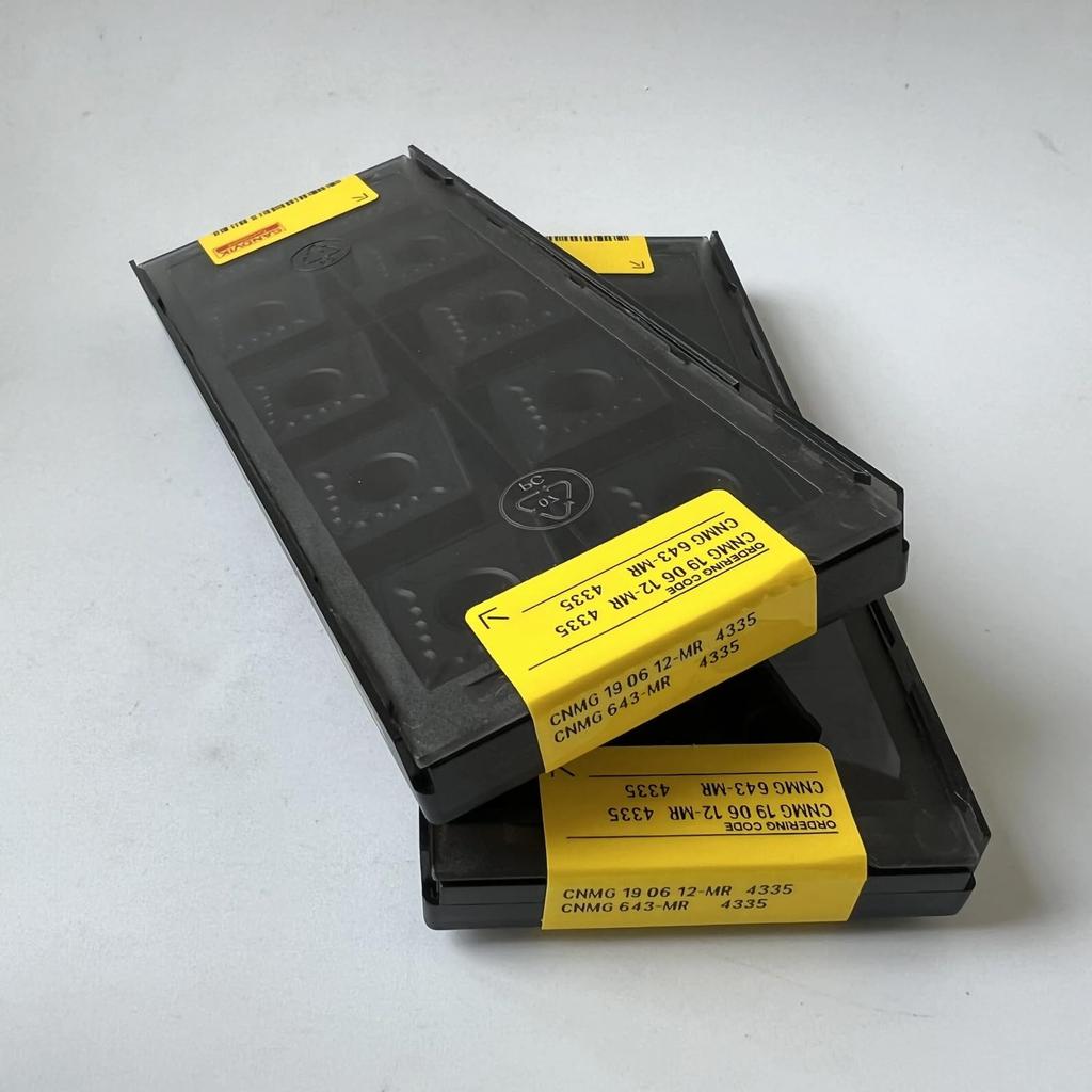 Original Sandvik / CNMG190612-MR 4335 / CNC lathe carbide blade 10 Pcs