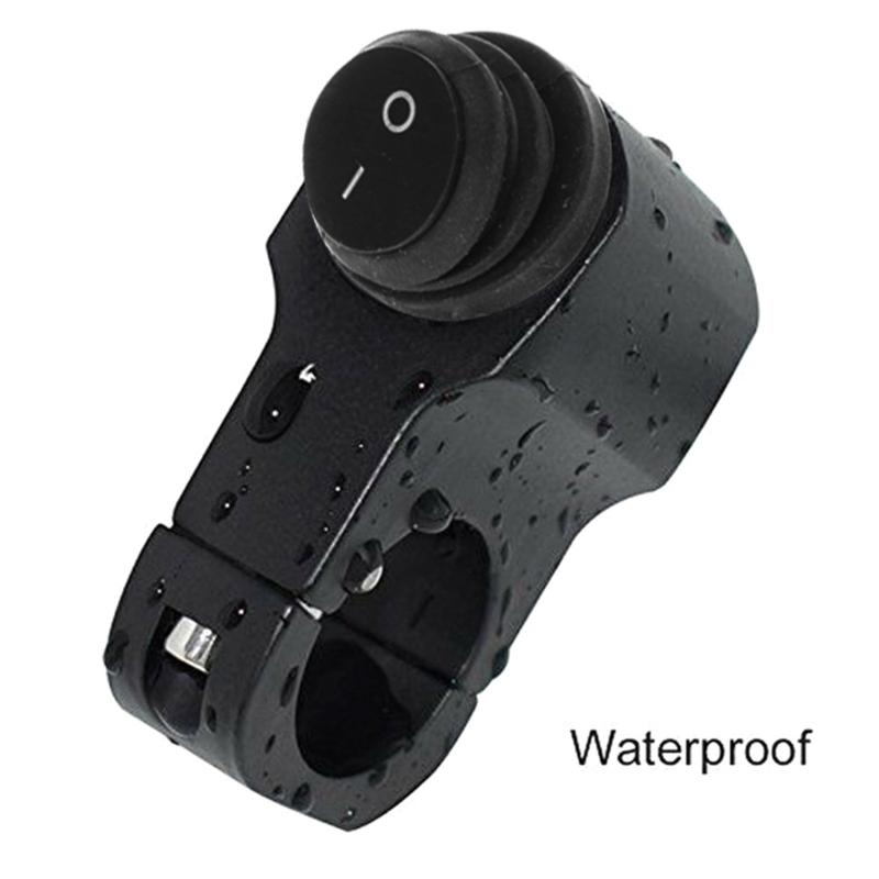Upgrade Motorcycle Handlebar Headlight Button Switch On/Off Spot Light Switch
