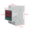 D52-2058 Wattmeter Din rail Volt Current Meter, Specification: AC80-300V Built-in CT