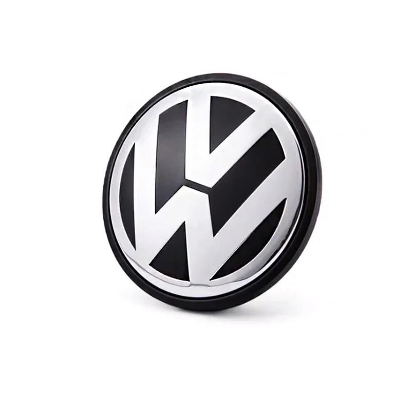 For VOLKSWAGEN VW 4pcs 56mm 65mm 70mm Car Styling Wheel Center Cap Hub Covers Badge Accessories For VW Volkswagen Golf Sharan Pa zq4