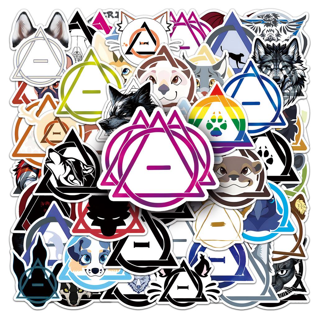 50 Graffiti Stickers Personalized Creative Decoration Mobile Phone Water Cup Suitcase DIY Stickers