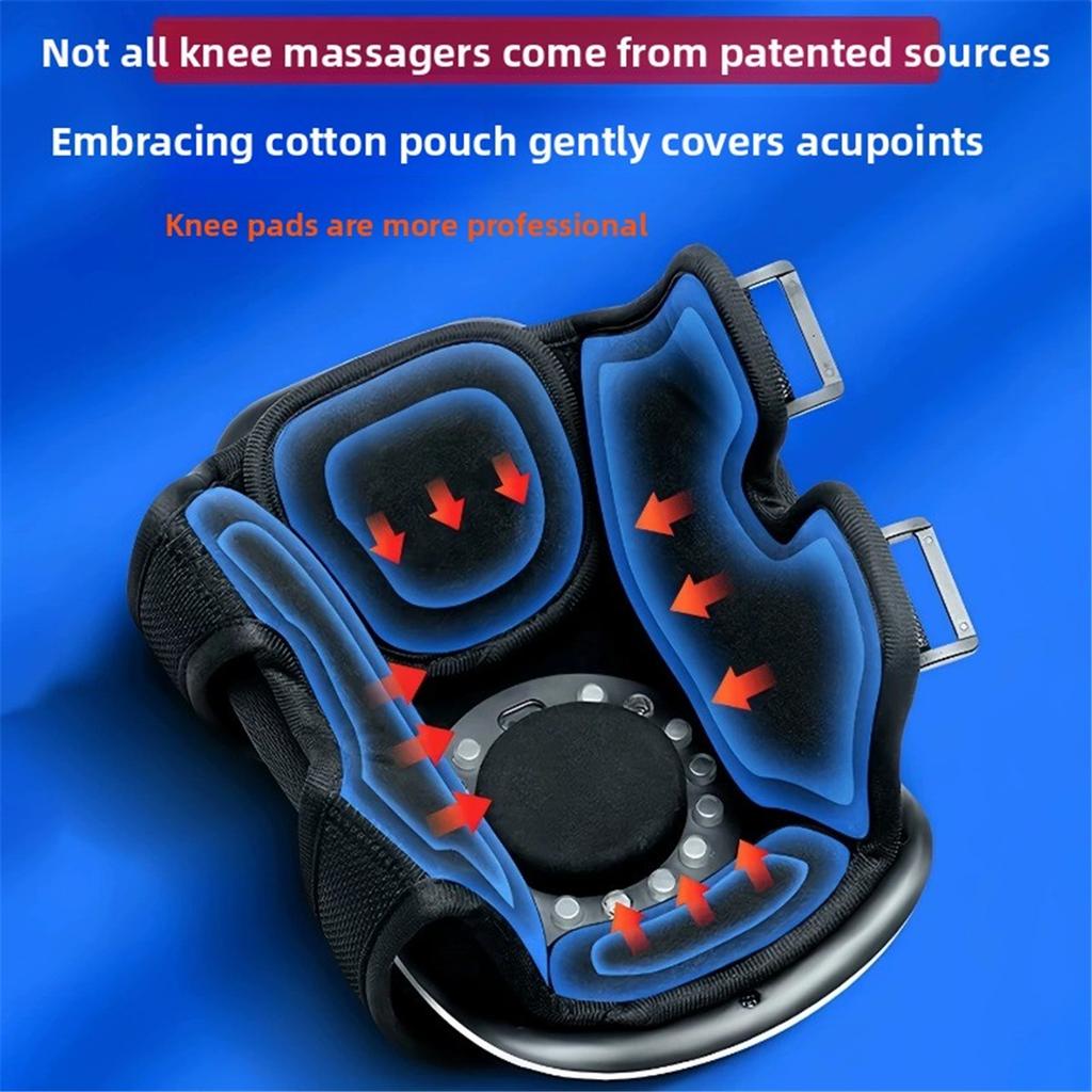 Electric Knee Massager with Infrared Heat And Vibration for Pain Relief Swelling Stiff Joints Muscle And Ligament Injuries