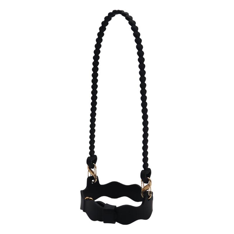 Silicone Water Cup Hanging Rope Cup Diameter 90-110mm Diameter Convenient To Carry Silicone Sling with Adjustable Hand Strap