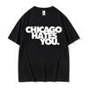 Rapper Chief Keef Chicago Hates You Same Style T Shirt Men Harajuku Hip Hop Vintage Tshirt Casual 100 Cotton Oversized Tshirts