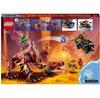 LEGO Ninjago 71793 Lava Dragon Transforming Into Fire Wave