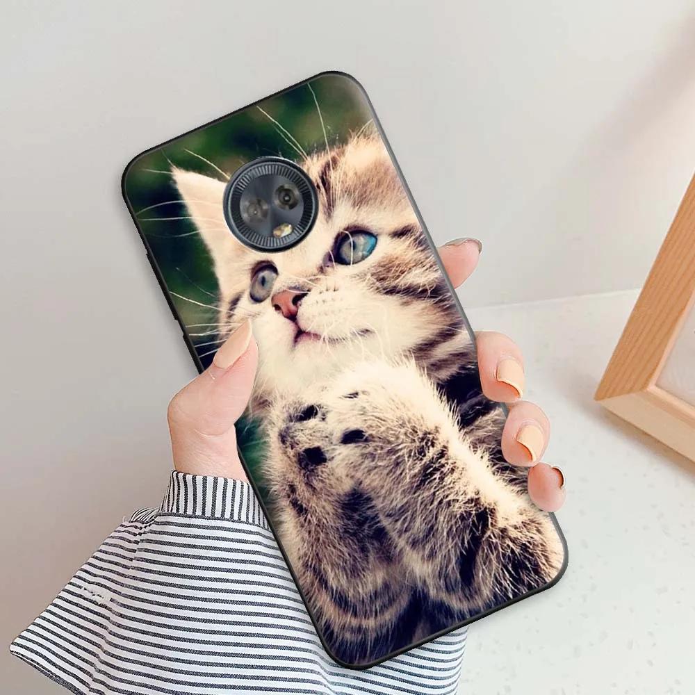 For Motorola Moto G6 G6 Plus Case Matte Silicone Case For Moto G6 Play Fashion TPU Protective Back Cover For MotoG6 Bumper Shell