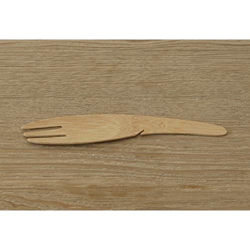 Disposable Wasara Forks (50-Piece Set) for Commercial Use, Ideal for Sports Days, Events, and Store Use, Cherry Blossom Viewing