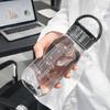 Transparent Sports Water Bottle Leak Proof Cold Drink Cup Gym Fitness Drinkware  Gym Fitness