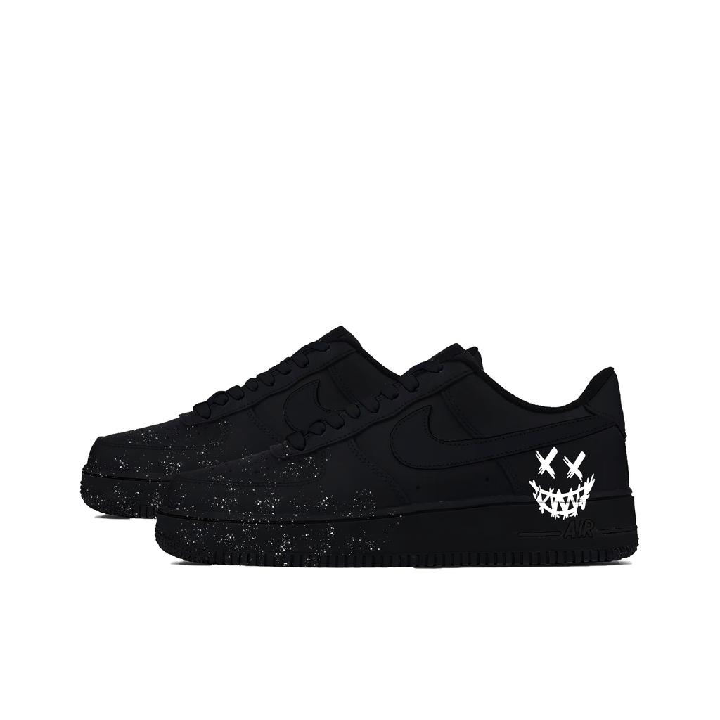 Nike Court Vision Black Knight Leather Abrasion Resistant Slip Resistant Abrasion Resistant Slip Resistant Low top CW2288-001(Team633-)