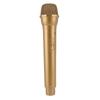 Simulated Microphone ABS Lightweight Realistic Handheld Mic Prop for Speech Practice Cosplay Photography