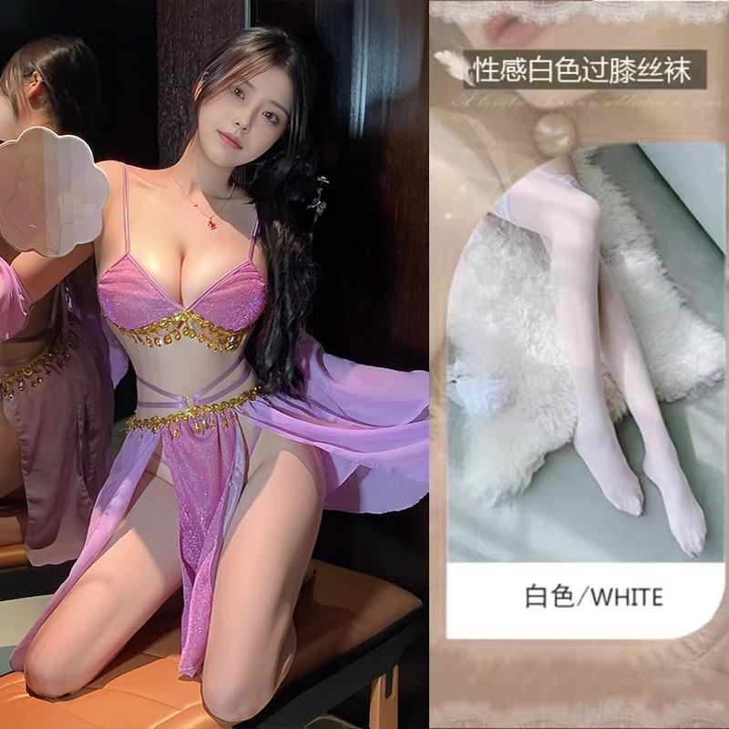 Sex underwear Exotic court Dunhuang retro sexy new fairy air fluttering princess nightdress Pure desire