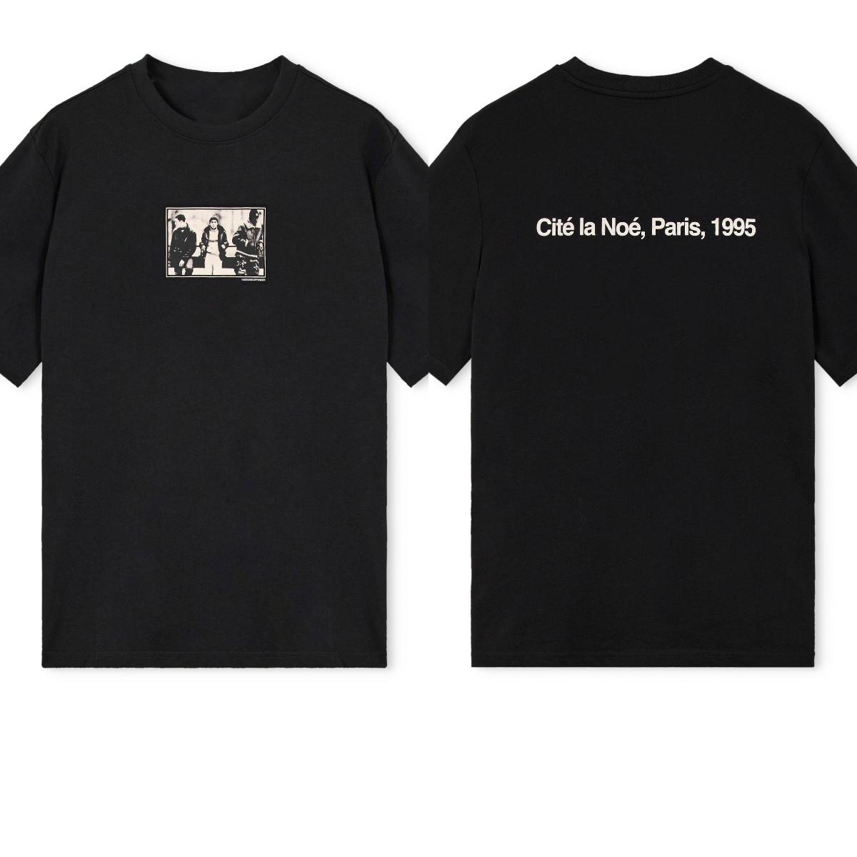 Cite La Noe Graphic T-Shirt Heavyweight Cotton Oversized Loose Short Sleeve Men Women High Quality Streetwear Female Male Clothing 4XL