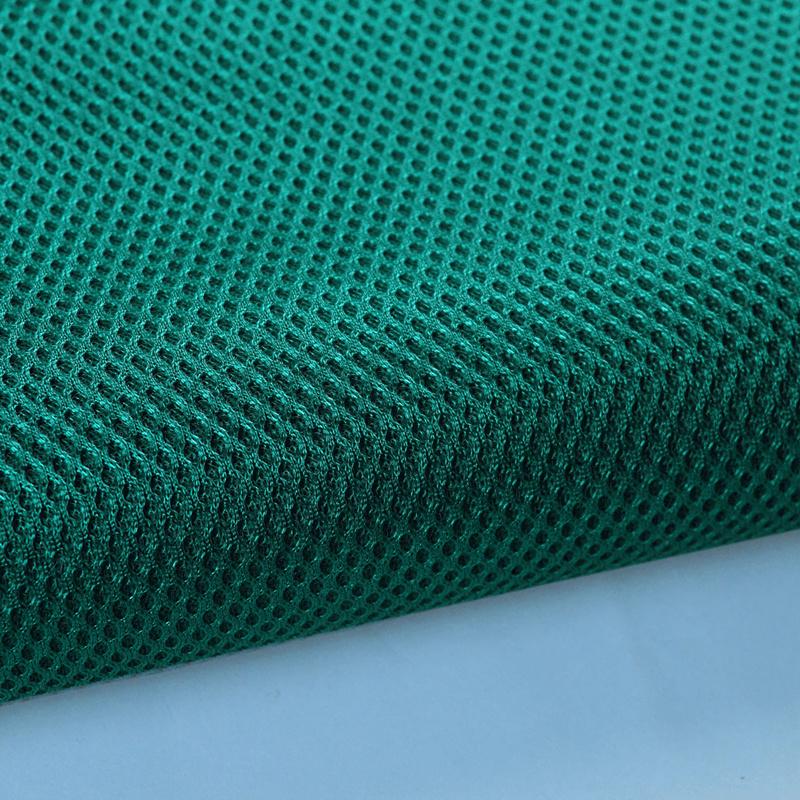 3D Three-layer Elastic Mesh Fabric By The Meter for Clothing Bed Linings Shoes Sewing Plain Interlayer Cloth Thickend Breathable