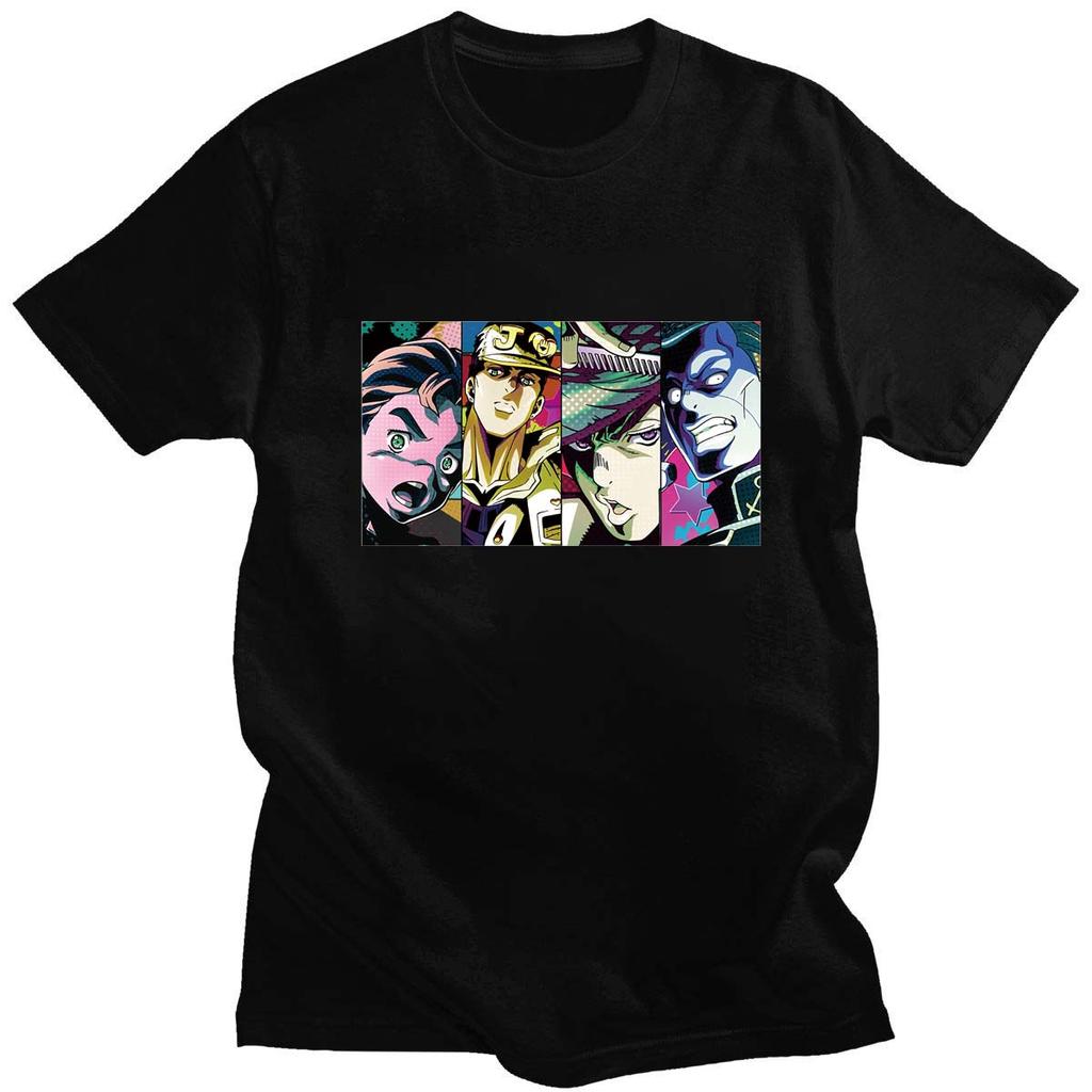 Jojo Tuhaf Macera Tisort Erkekler Camiseta Tisort Modasi 80 Ler 90 Lar Harajuku Japon Anime Tee Gomlek Arti Boyut Erkek Tisortu Uygun Fiyatli Satin Alin Fiyat Ucretsiz Teslimat Fotograflarla Gercek Yorumlar Joom