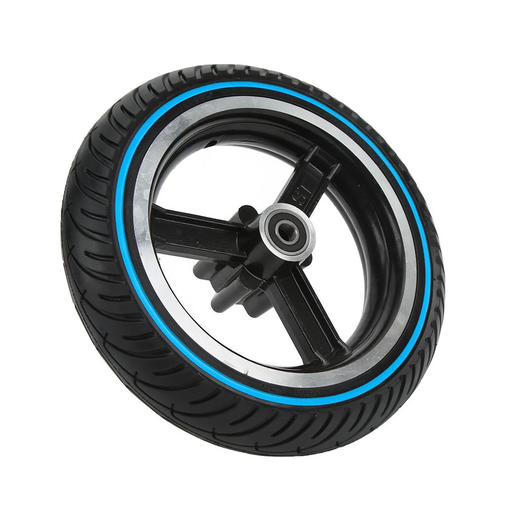 LYH L002 8.5 Inch Honeycomb Front Wheel Hub Electric Scooter Front Tire Replacement Parts for Kugoo M4 Scooter Blue