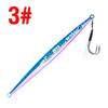 Slow Sinking Long Casting Jig Lures 4g-5g Saltwater Fishing Boat Rock Shore