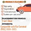 Front Hood Struts for Kia Carnival (KA4) 2020-2025 Shock Lift Supports Bonnet Gas Dampers Springs No-Drill
