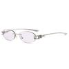 New sunglasses, simple casual frameless sunglasses, high-end glasses, men's and women's street photography, and trendy sunglasses