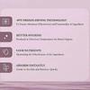 Gefriergetrocknete Augenpads, 4 Paar Augenpads, Gefrorene Augenmaske, Feuchtigkeitsspendende Augenmaske für geschwollene Augen und dunkle Ringe, Straffende Augenmaske