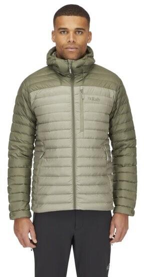 Куртка Rab Microlight Alpine Down Jacket Men light khaki/stone