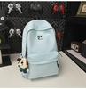 School bag Korean version couple simple large-capacity backpack leisure commuting college student school bag niche light travel backpack
